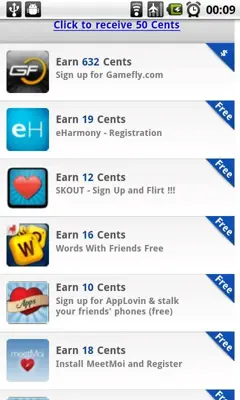 Get Paid To Play android App screenshot 1